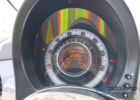 2012 Fiat 500C Lounge из США, поврежденный, VIN 3C3CFFER8CT384398